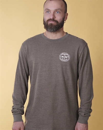 Elsk - Statement Golbe Mens Hemp Langarmshirt - Humble Brown